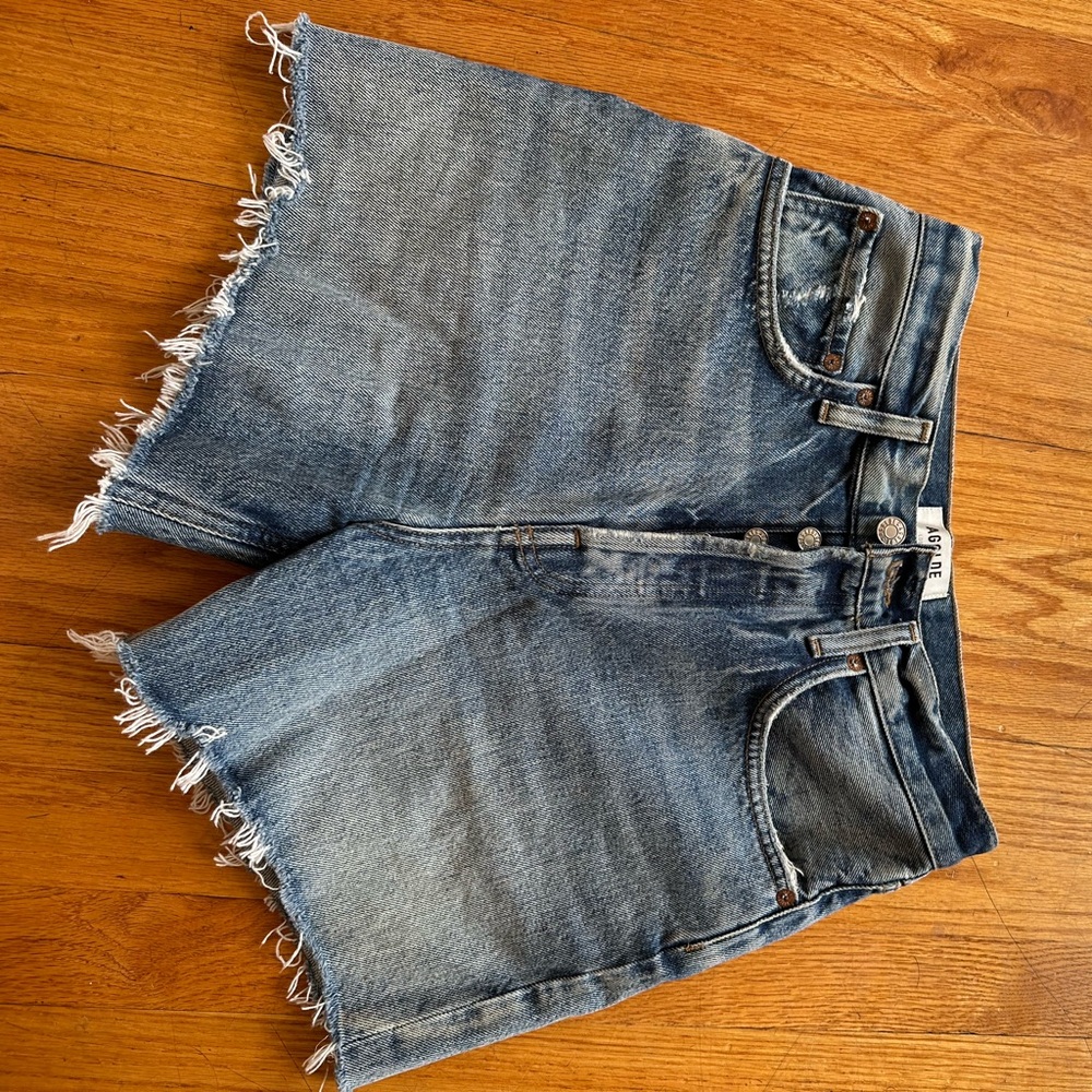 Women's Blue Denim Shorts